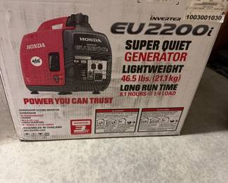 EU2200 Honda Generator - New