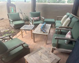 Smith & Hawken Teak Patio Furniture