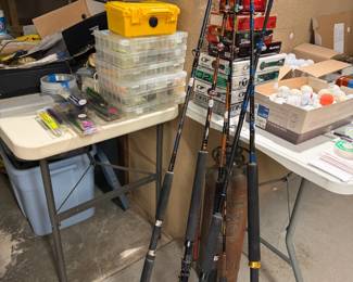 Fishing Pole' Reels and Gear