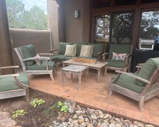 Smith & Hawken Teak Patio Furniture