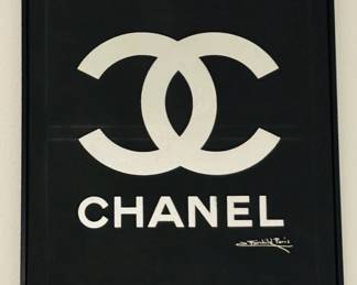 Coco Chanel picture signed by Fairchild