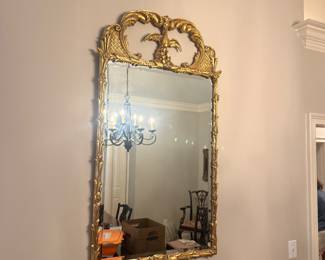 Large Gold mirror 