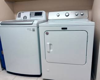 LG Washer + Maytag Dryer – Sold Together or Separately