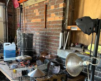 Kerosene Heater, Bird Feeders