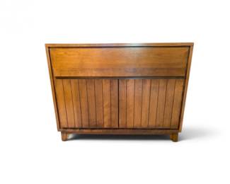 92 ConantBallMidCenturyModernWoodCabinetwDrawerStorage