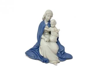 170 VintageGeroldPorzellanBavariaMotherChildPorcelainFigurine