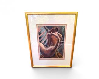 44 OriginalMaryAnnGoeppelePastelNudeSignedFigurativeArtwork