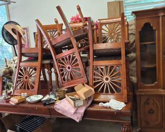 Table and chairs