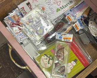 scrap booking stuff