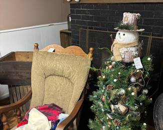 glider rocker and holiday