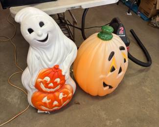 ghost & Pumpkin blo molds