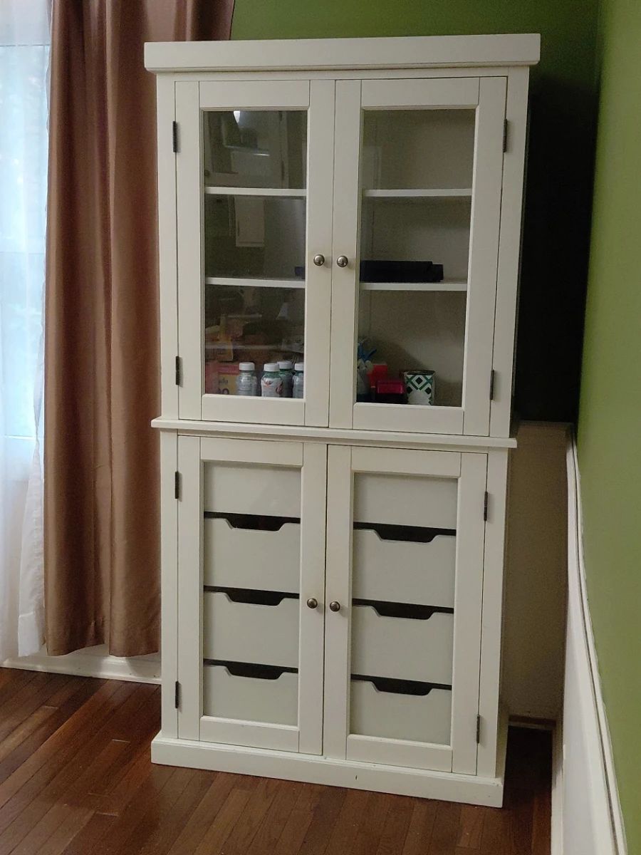 IKEA Hemnes Glass Cabinet second image