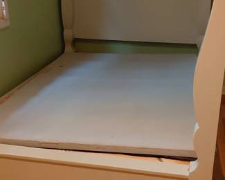 White Canopy Bed third image