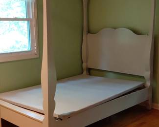 White Canopy Bed