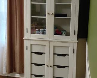 IKEA Hemnes Glass Cabinet second image
