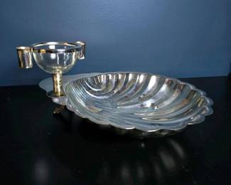 195 sheridansilverplatedclamshellserving
