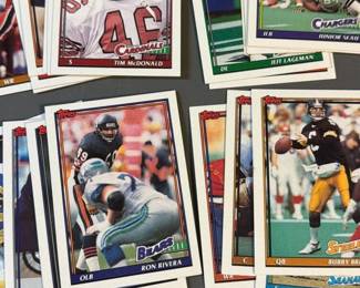 104 vintagenflfootballtradingcardstopps