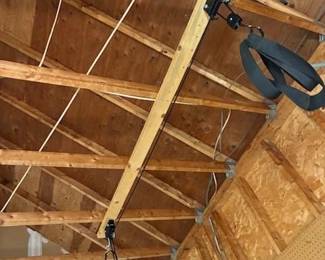 064 ceilingmountedkayakorcanoehoistpul