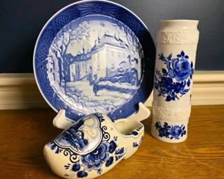 162 blueandwhiteeuropeanporcelainplate