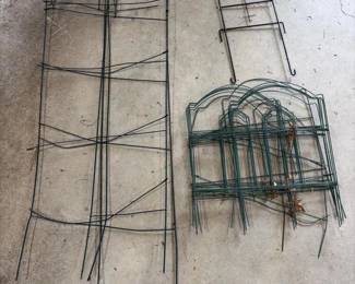 217 metalgardenplantsupportsandedgingf