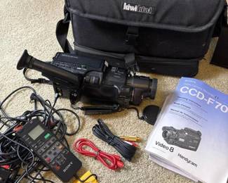 043 sonyccdf70video8handycamcamcorderw