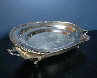 190 silverplatedservingtrayswmrogerswa