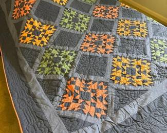002 handmadepatchworkquiltingeometricpa