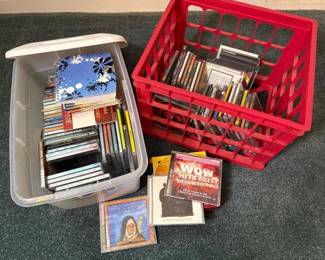 117 assortedmusicandreligiousaudiocdsw