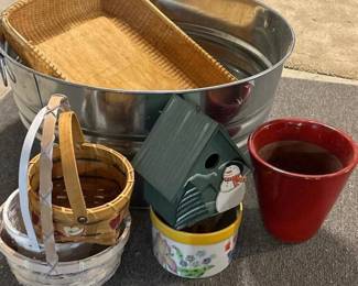057 galvanizedwashtubwickerbasketsandm