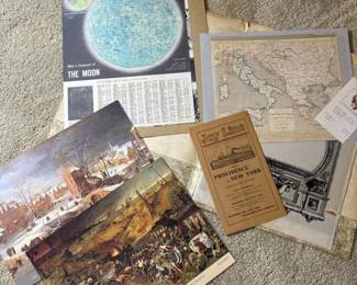 036 assortedvintageprintsandephemera