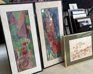 Art by Merle Plagge, local artist