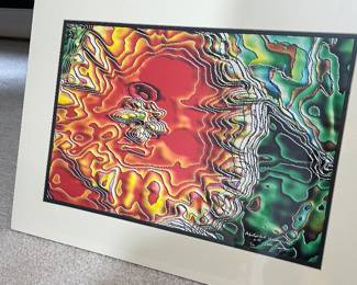 Art by Merle Plagge, local artist