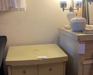 Nightstand and dresser set