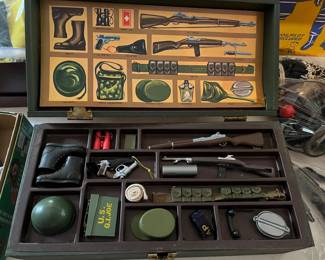 Vintage G.I. Joe toys.