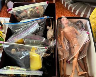 Vintage G.I. Joe toys.