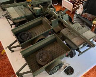 Vintage G.I. Joe toys.