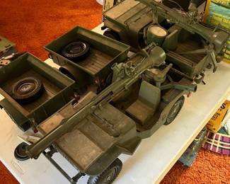 Vintage G.I. Joe toys.