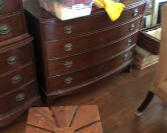 1950s Chest, Dresser, Mirror