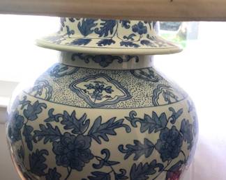 Large Asian Decor Lamp