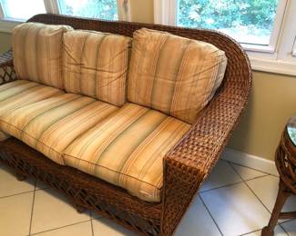 Vintage Wicker sofa