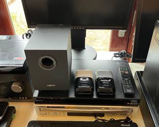 Large selection of electronics.