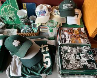 Large selection of Michigan State University, memorabilia and collectibles.