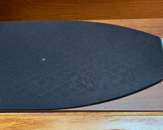 One of a pair of Jamo surround speakers.