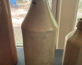 Antique Stoneware Ginger Beer Bottle
