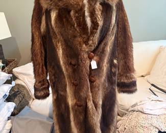 Vintage Ling Raccoon Coat