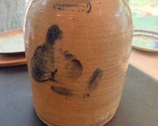 Antique Salt Glaze Crock