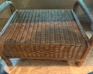 Wicker Foot Stool