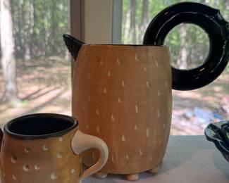 Pitcher w/Matching Mug