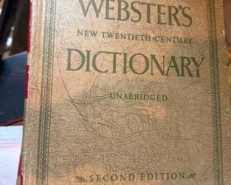 2nd Edition Webster’s Dictionary