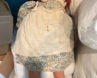 Very Vintage Raggedy Ann, ready for restoration